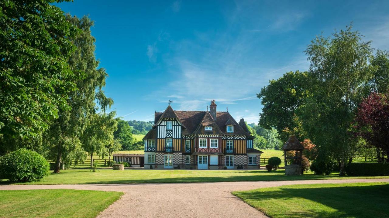 Manoir De Sens Bed & Breakfast Beuvron en Auge Bagian luar foto